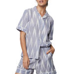 SELMARK - Ref.P10173S - Pyjama short chemise manches courtes HOMEWEAR P101