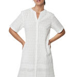 SELMARK - Ref.P10263S - Chemise de nuit manches courtes HOMEWEAR P102 Selmark