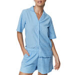 SELMARK - Ref.P10273S - Pyjama short chemise manches courtes HOMEWEAR P102
