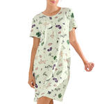 LISCA - Ref.23460LI - Chemise de nuit manches courtes POMPEYA Lisca
