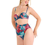 Maillot de bain une pièce préformé asymétrique ROMA