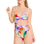 Maillot de bain une pièce préformé asymétrique ROMA