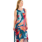 Robe estivale mi-longue sans manches ROMA