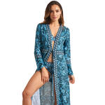 SELMARK MARE - Ref.BM297SE - Kimono long de plage ACANTHUS Selmark Mare