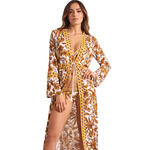 Kimono long de plage ACANTHUS