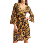 Robe estivale manches trois-quarts ACANTHUS
