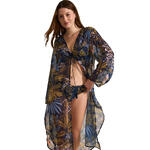 SELMARK MARE - Ref.BL997SE - Kimono de plage mi-long AMAZONIA Selmark Mare