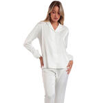 ADMAS FEMME - Ref.62550AD - Pyjama satin chemise et pantalon Plumas Marabu Luxe