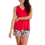 ADMAS FEMME - Ref.63069AD - Pyjama short débardeur Tropical Spirit Admas