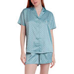 ADMAS FEMME - Ref.63569AD - Pyjama short chemise Dots Lace Admas