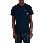 ADMAS HOMME - Ref.63114AD - Pyjama short t-shirt Navy Collection Admas