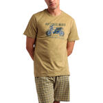 ADMAS HOMME - Ref.63170AD - Pyjama short t-shirt Caferacer Antonio Miro Admas