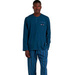 ADMAS HOMME - Ref.63176AD - Pyjama pantalon top long Flags Antonio Miro
