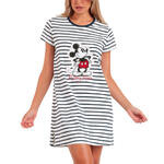 ADMAS FEMME - Ref.61399AD - Chemise de nuit manches courtes Mickey Patch Disney