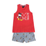 ADMAS FEMME - Ref.63257AD - Pyjama short débardeur Mickey NY Summer Disney Admas