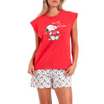 ADMAS FEMME - Ref.63436AD - Pyjama short t-shirt Peanuts In My Heart Admas
