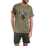 ADMAS HOMME - Ref.63487AD - Pyjama short t-shirt The Kid Star Wars Admas