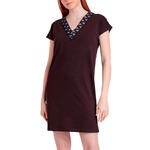 Robe de plage manches courtes Sailor Club