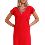 Robe de plage manches courtes Sailor Club