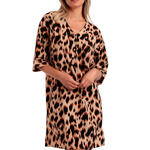 ADMAS FEMME - Ref.19880AD - Tunique de plage demi-manches Big Skin Admas
