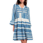 Robe estivale manches trois-quarts Sicilia