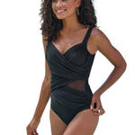 LASCANA - Ref.MAY276L - Maillot de bain une pièce croisé Molly Lascana