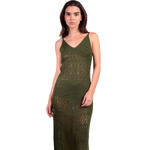 Robe longue de plage crochet Slim