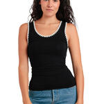 ADMAS FEMME - Ref.43631AD - Débardeur Canale Hilo Contraste Admas
