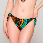 LUNA - Ref.94164LU - Bas maillot slip de bain à nouettes EMERALD Luna Splendida
