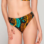 LUNA - Ref.94165LU - Bas maillot slip de bain 5cm plissé EMERALD Luna Splendida