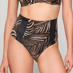 LUNA - Ref.94346LU - Bas maillot slip de bain taille haute MARTINI