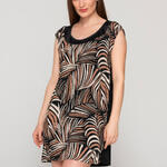 LUNA - Ref.94348LU - Robe courte estivale manches courtes MARTINI Luna Splendida