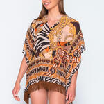 LUNA - Ref.93951LU - Caftan de plage TREASURE Luna Splendida