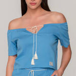 LUNA - Ref.91210LU - Top manches courtes GRACE Luna Splendida
