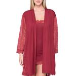 Kimono dentelle manches longues MICRO TOUCH LACE