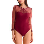 Body brésilien sans armatures manches trois-quarts ADVENTURE