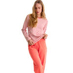 LISCA - Ref.63492LI - Pyjama pantalon top manches longues INFINITY Lisca Cheek