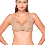 Soutien-gorge balconnet armaturé ORCHIDEA