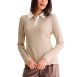 Top polo manches longues REMI