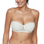 SELMARK - Ref.61216SEI - Soutien-gorge bandeau préformé MALITZIA MARIAGE Selmark