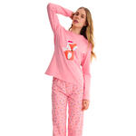 Pyjama pantalon droit top M.longues FOXY