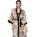 SELMARK - Ref.61270SE - Déshabillé long manches trois quarts MALITZIA Selmark