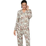 SELMARK - Ref.P10976S - Pyjama chemise manches longues P109 CACHEMIRE BAMBOO