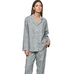 SELMARK - Ref.P11476S - Pyjama pantalon chemise manches longues P114 HERITAGE
