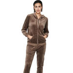 Tenue détente pyjama pantalon veste zippée à capuche P115 SPORT