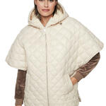 SELMARK - Ref.PC167SE - Manteau cape matelassé PC1 STYLE ADD Selmark