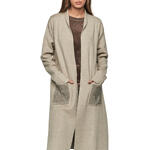 Veste mi-longue poches brillantes PC1 STYLE ADD