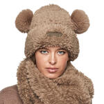 Ensemble écharpe et bonnet à oreilles PC1 STYLE ADD