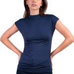 T-shirt à manches courtes col montant Frunces