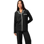 Pyjama pantalon large et chemise manches longues Stitching